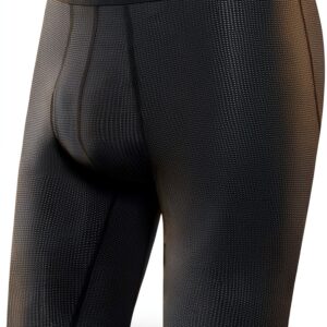 Boxer Homme Noir II coupe ajustée nylon-0