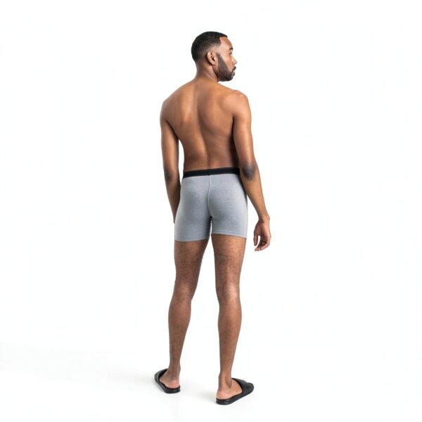 Boxer Saxx Daytripper Noir Gris Chiné Homme-3