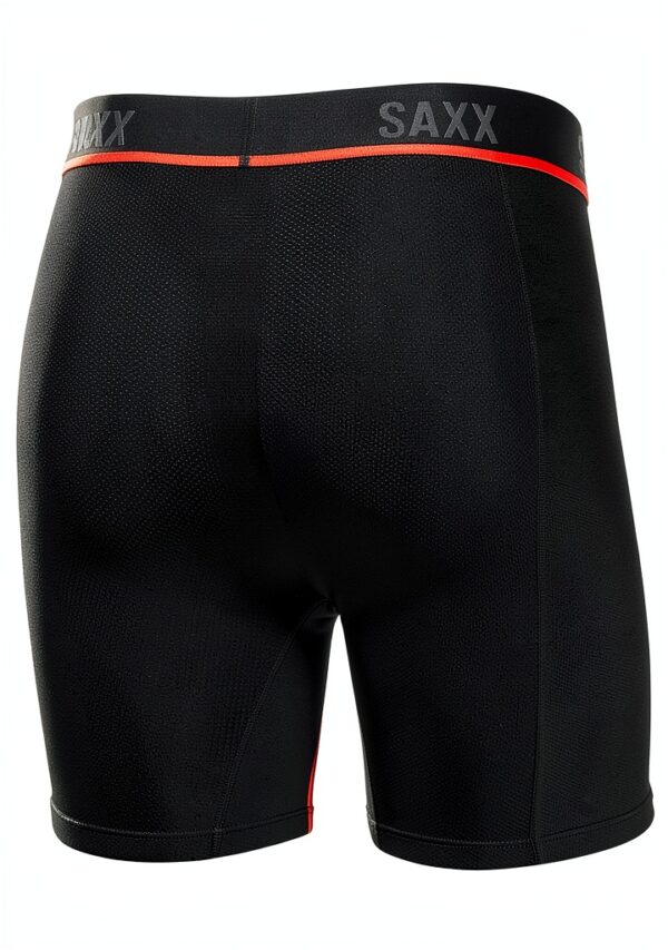Saxx Boxer Homme Modèle SXBB30F Noir Vermillon Taille M-1