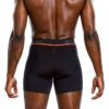 Saxx Boxer Homme Modèle SXBB30F Noir Vermillon Taille M-4