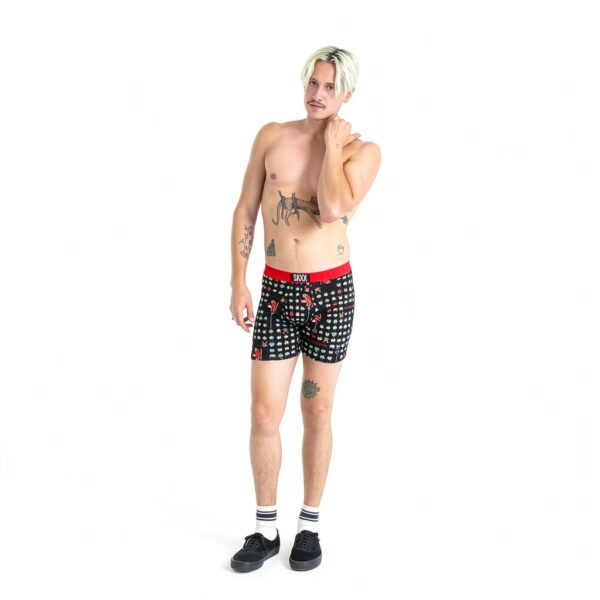 Boxer SAXX Fly doux noir taille M homme confort-2