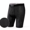 Boxer Homme Noir II coupe ajustée nylon-5