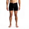 Saxx Boxer Homme Modèle SXBB30F Noir Vermillon Taille M-5
