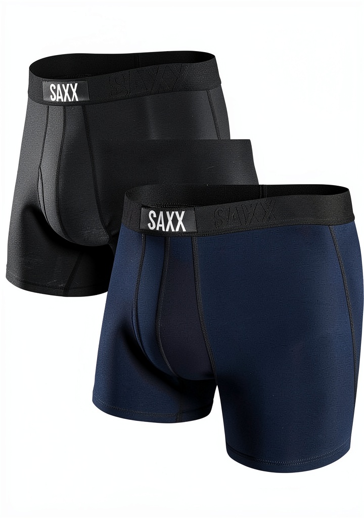 Homme portant les boxers SAXX Classic Ultra en plein entraînement
