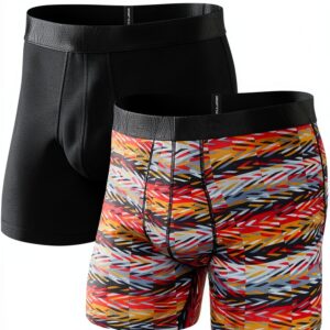 Boxer Saxx DropTemp Homme – Pack 2 Noir, tailles S à XL-0