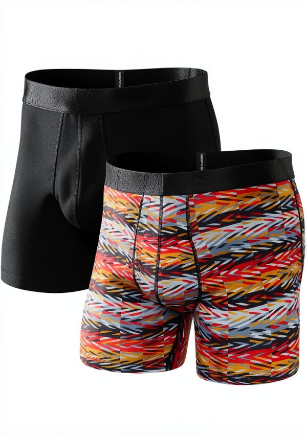Boxer Saxx DropTemp Homme – Pack 2 Noir, tailles S à XL-0