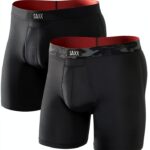 Boxer SAXX Underwear Homme Camo Noir – Modèle SXPP2MS-FTB-0