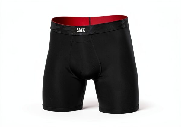Boxer SAXX Underwear Homme Camo Noir – Modèle SXPP2MS-FTB-3