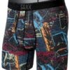 Saxx Boxer Quest Quick Dry Mesh Homme Bleu Marine M XL XXL-0