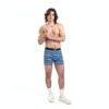 Boxer homme SAXX Vibe 2PK - Bleu Lazy River ou Noir, tailles S/M-2