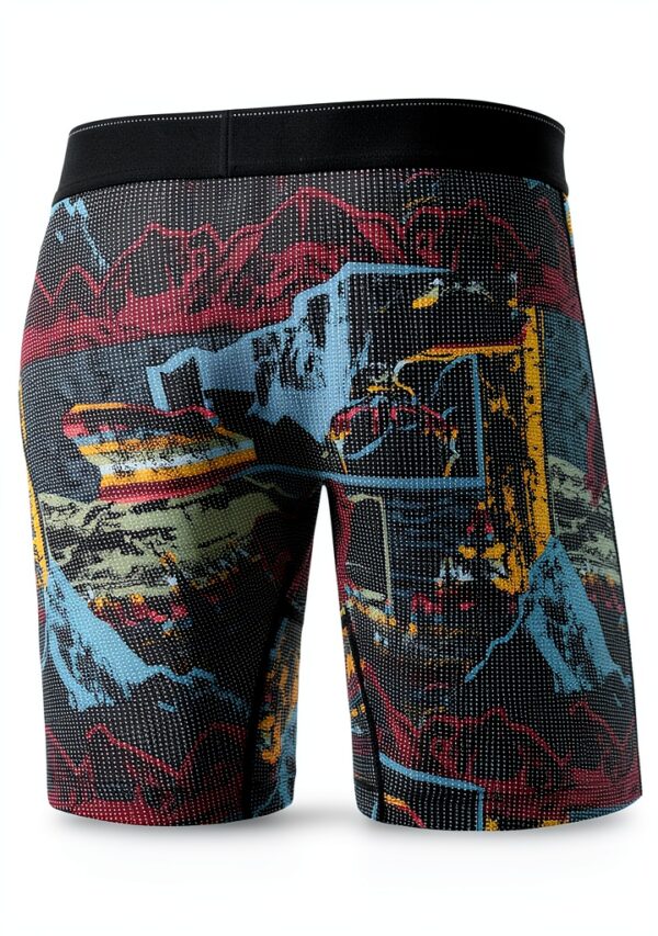 Saxx Boxer Quest Quick Dry Mesh Homme Bleu Marine M XL XXL-1