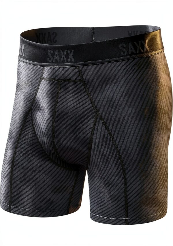 Boxer VIBE SAXX Underwear Co. Boxer Homme Optic Camo / Black Taille M-0