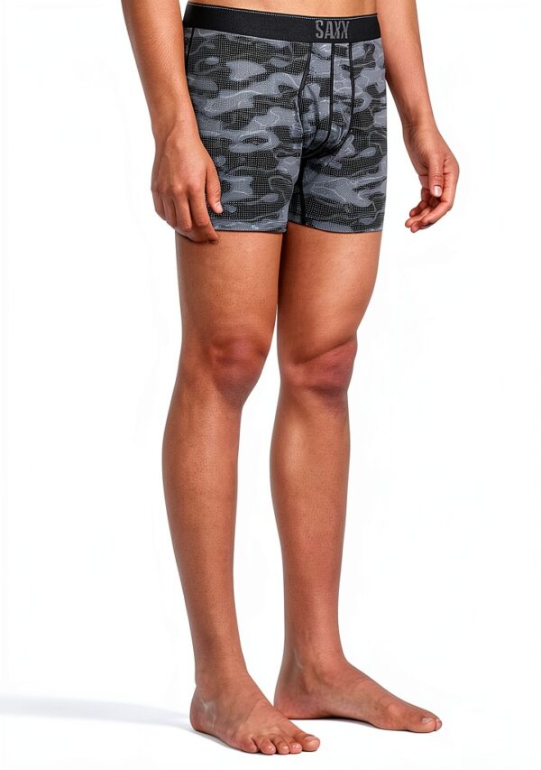 Boxer Quest Quick Dry Mesh Saxx Bleu Marine Taille M-1