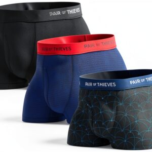 Arches Boxer Brief Homme Caleçon Respirant Gris/Noir-0