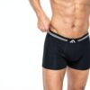Boxer en bambou FM London - Lot de 5 doux, coupe élastique, sans-3