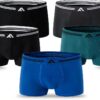 Boxer en bambou FM London – 5 doux, coupe élastique, sans étiquette-0