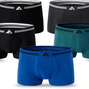 Boxer en bambou FM London – 5 doux, coupe élastique, sans étiquette-0