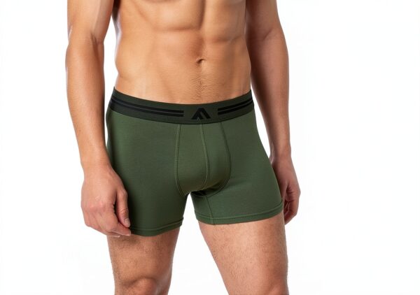 Boxer en bambou FM London - Lot de 5 doux, coupe élastique, sans-4