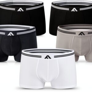Boxer en bambou FM London – 5 doux, coupe élastique, sans étiquette-0