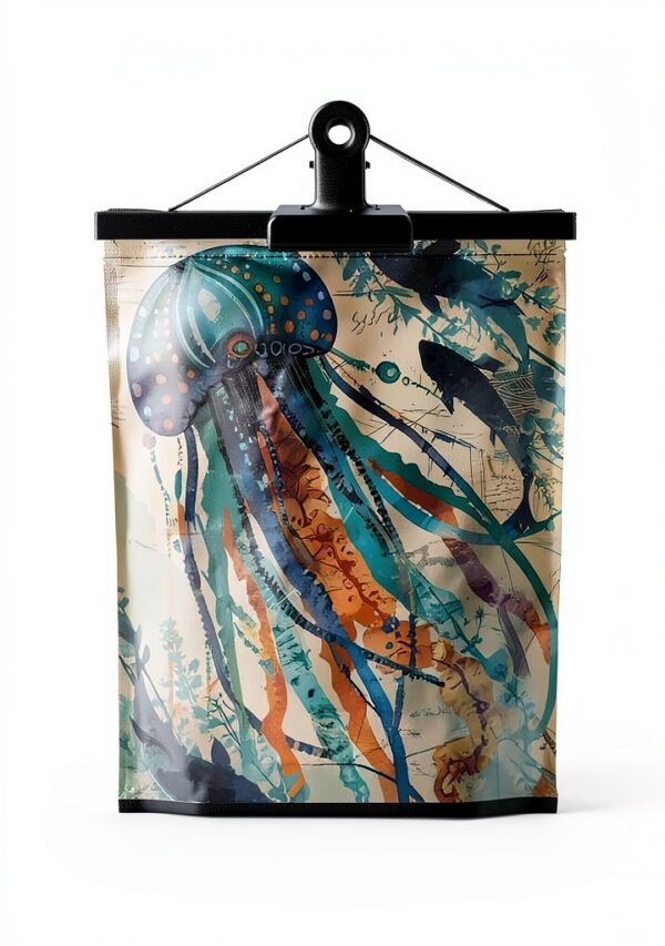 Affiche murale océan CREATCABIN 4 pièces Toile 25x20 cm Sans cadre-3