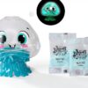 Simba 105953080 Glibbi Glowy, méduse avec Effets phosphorescents dans Le Noir, la Poudre transforme l'eau en Slime Lumineux, 2 x 7 g, Gluant, Plaisir de Bain à partir de 3 Ans-1