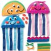 Assiettes Décoratives Baker Ross - Kit créatif Méduses, lot de 4-0
