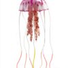 Méduses décoratives en silicone YWNYT –Lot de 18, 6 couleurs, aquarium-4