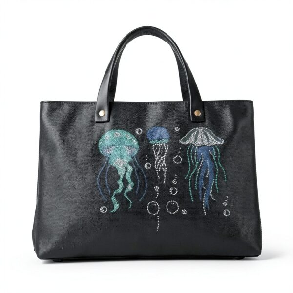 Strass Fer Sur Hotfix ANATTASOUL Patch Strass Méduses 29x21 cm-6