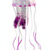 BSGP Lot de 6 méduses lumineuses pour aquarium, décoration en silicone-6