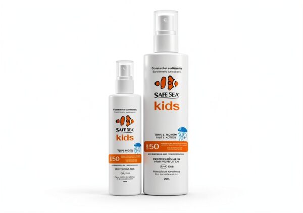 Safe Sea Spray Solaire SPF 50 Enfants Anti‑Méduses Végane 250 ml-6