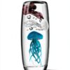 LEONARDO HOME 018685 Objet Oceano Méduse Bleu 19 cm-1