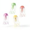 Méduses décoratives en silicone YWNYT –Lot de 18, 6 couleurs, aquarium-7