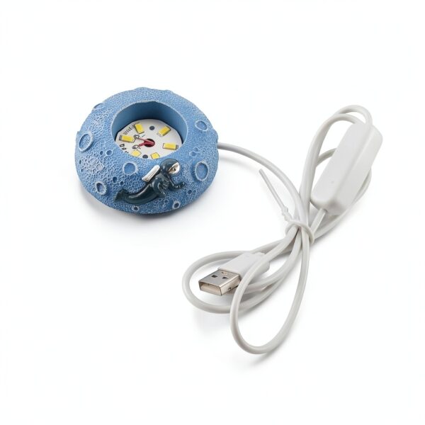 Veilleuse Boule de Cristal Méduse 80 mm USB Ieron-3