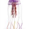 Méduses décoratives en silicone YWNYT –Lot de 18, 6 couleurs, aquarium-5