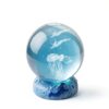 MagiDeal Veilleuse créative avec Lampe de Base Boule de Cristal rougeoyante décorative pour Noël Enfant Cadeau Chambre Salon fête décoration, méduse-2