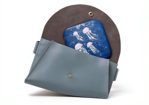 Boîte de rangement à bijoux de voyage méduse pour femmes et filles-2