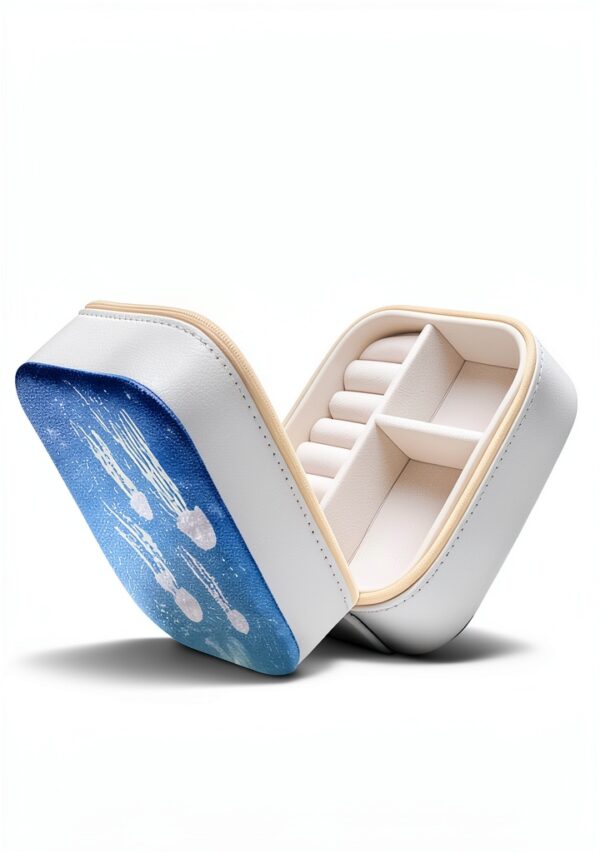 Boîte de rangement à bijoux de voyage méduse pour femmes et filles-6