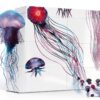 Stickers Muraux Méduse Océan Imperméables PVC Outanaya pour Chambre-4