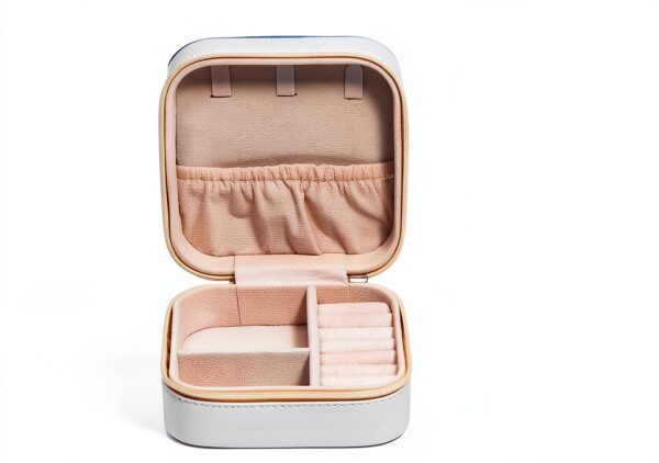 Boîte de rangement à bijoux de voyage méduse pour femmes et filles-4